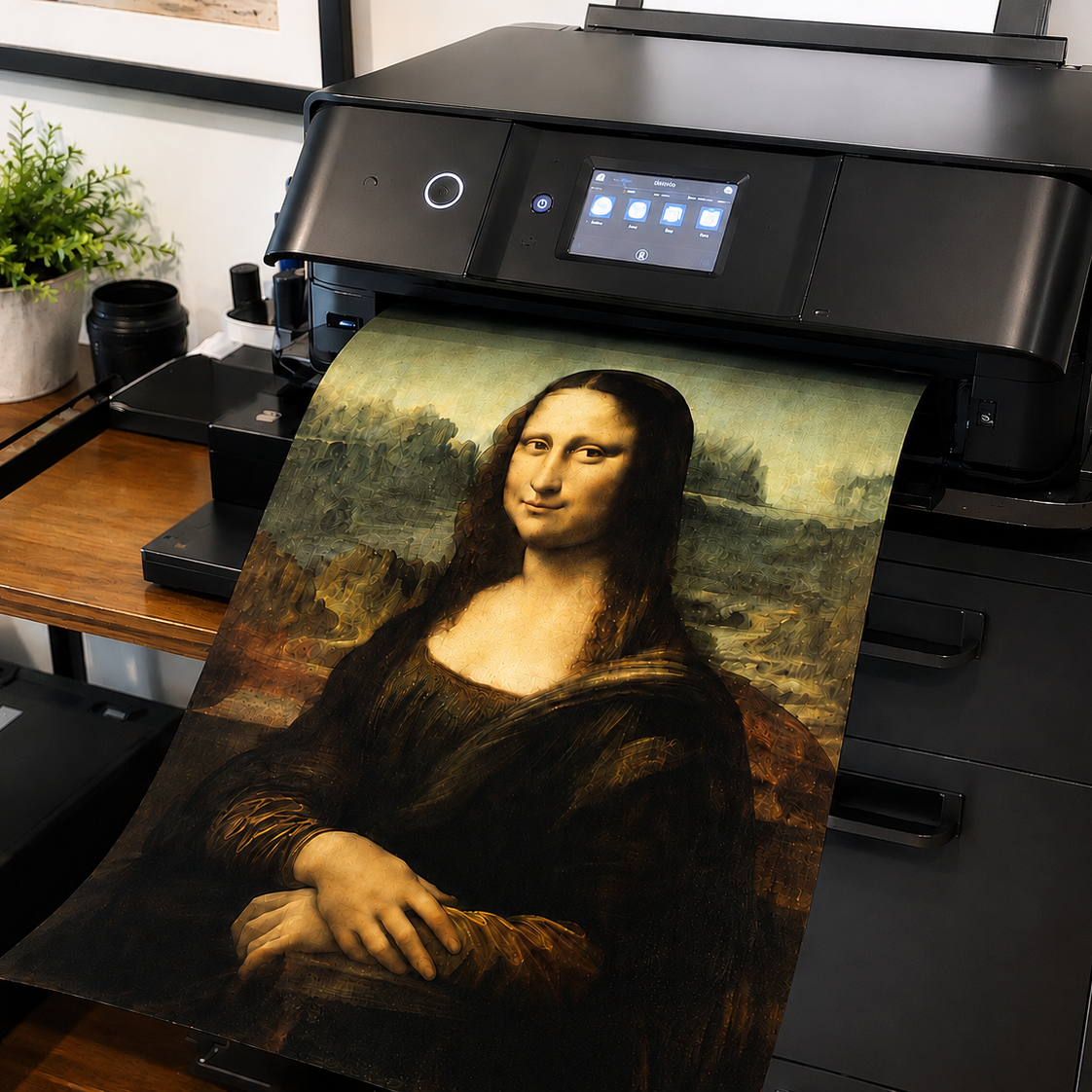 The Mona Lisa by Leonardo da Vinci c. 1503–1519