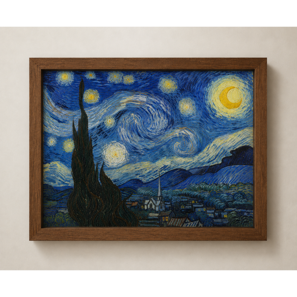 The Starry Night by Vincent van Gogh c. 1889