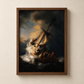The Storm on the Sea of Galilee by Rembrandt c. 1633