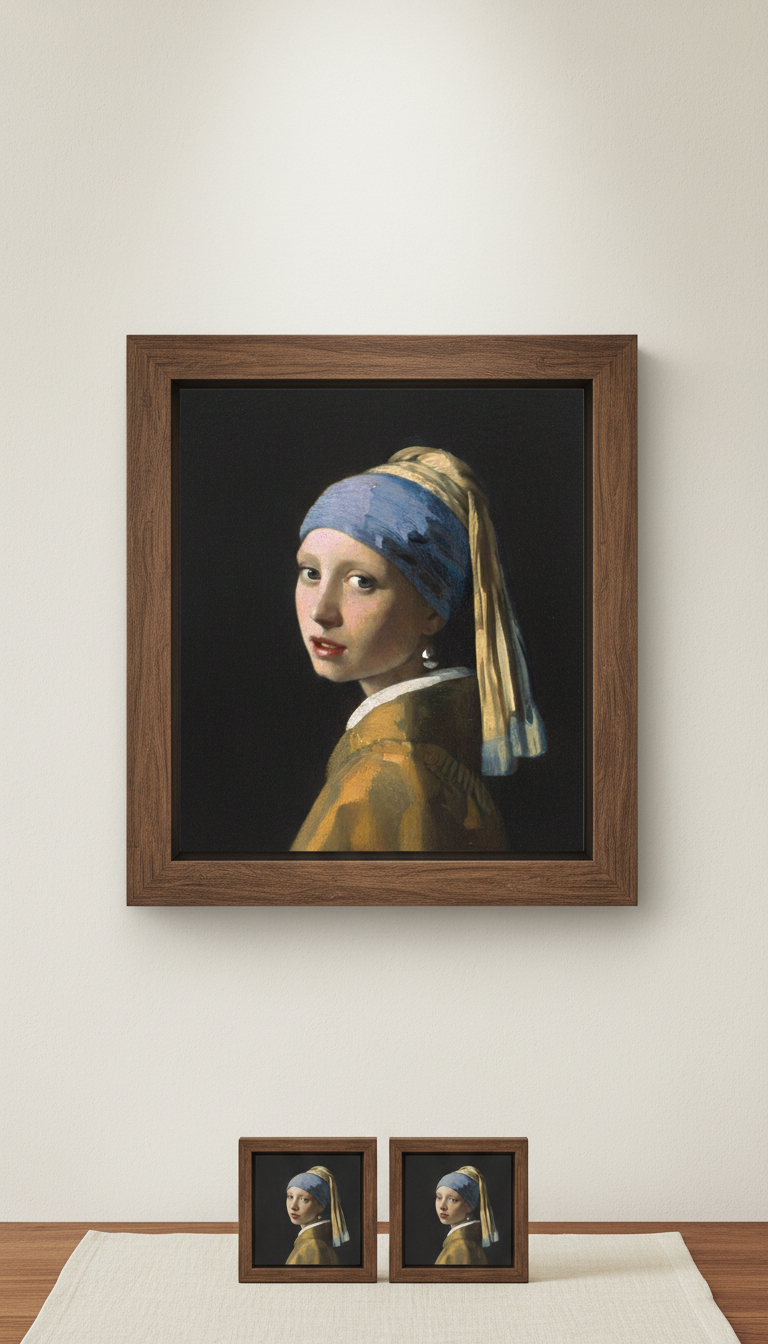 Girl with a Pearl Earring - Johannes Vermeer c. 1665
